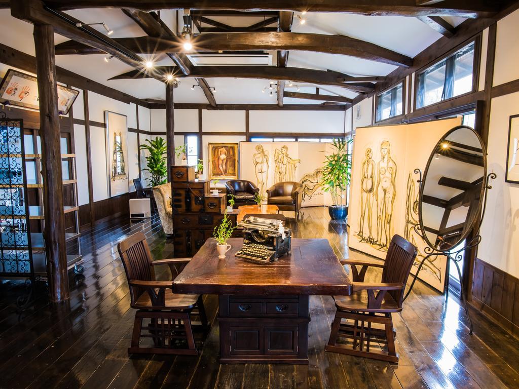 Yufuin Ryokan Dining Kitchen Zen Exteriör bild