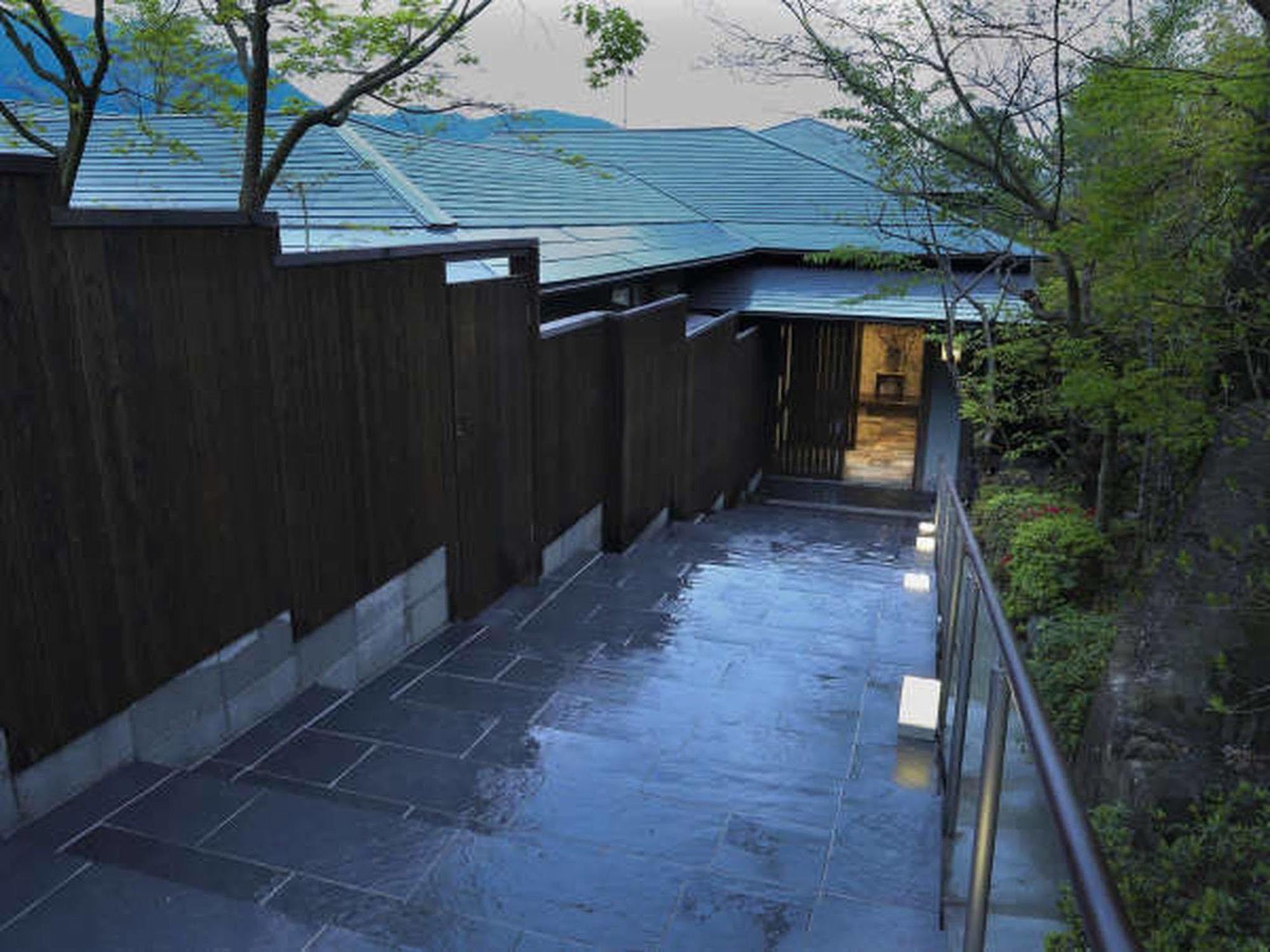 Yufuin Ryokan Dining Kitchen Zen Exteriör bild
