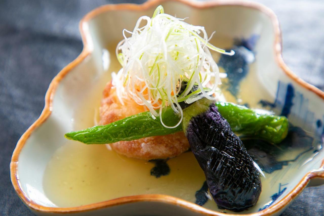 Yufuin Ryokan Dining Kitchen Zen Exteriör bild