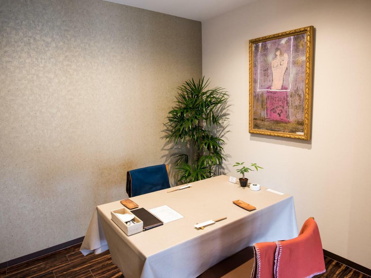 Yufuin Ryokan Dining Kitchen Zen Exteriör bild