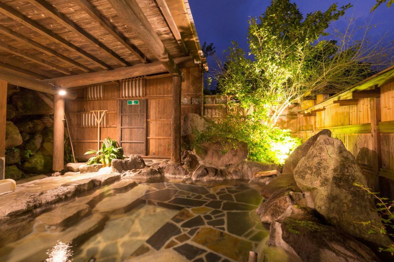 Yufuin Ryokan Dining Kitchen Zen Exteriör bild