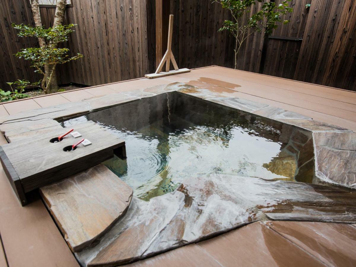 Yufuin Ryokan Dining Kitchen Zen Exteriör bild