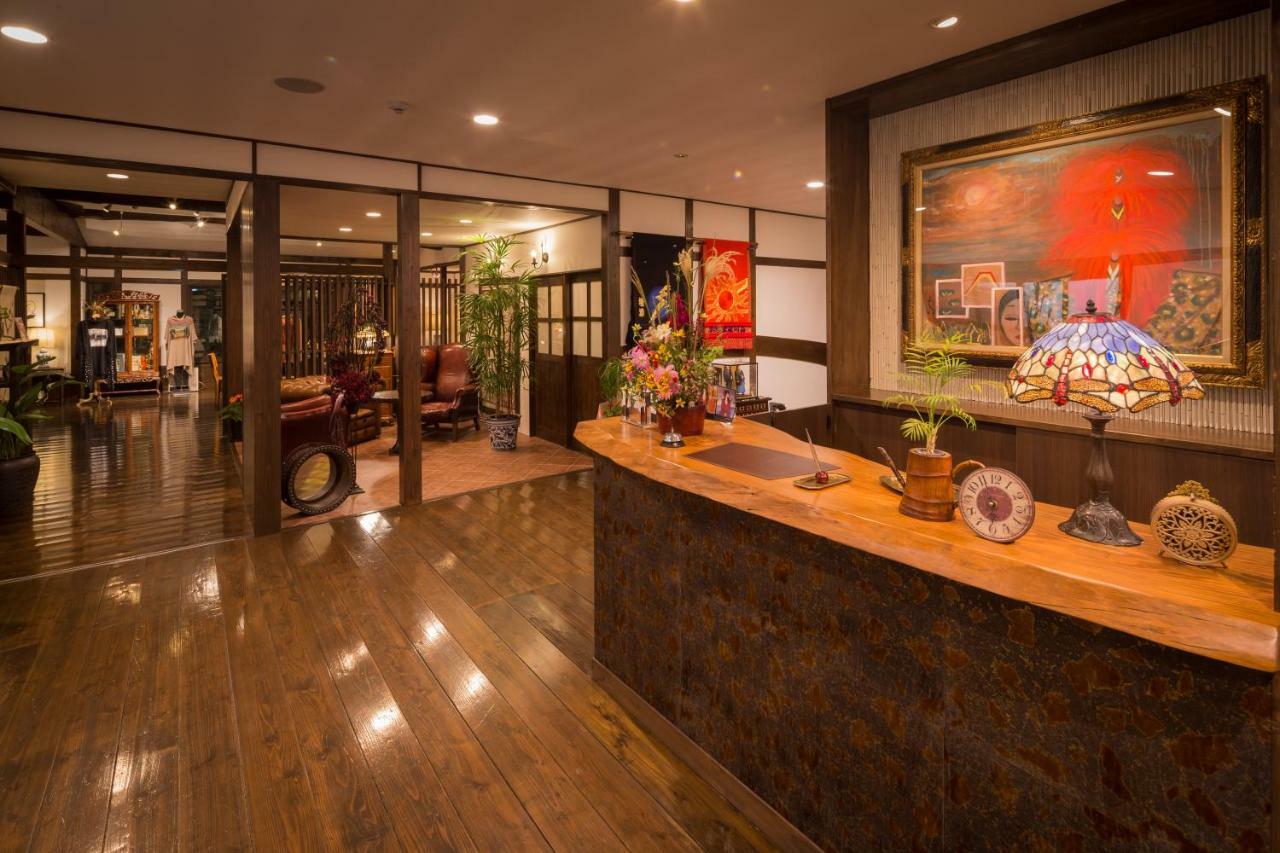 Yufuin Ryokan Dining Kitchen Zen Exteriör bild